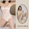 Sexy Lingerie Sexy Onesie Women's Steel Rims Gather Lace Seduction Pajamas Uniform Open Crotch Hollow Lace