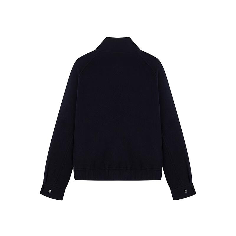 Teenie Weenie Women's Woolen Stand-Up Collar Jacket