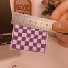 Handmade Mini Pocket Size Chess Set Chessboard International Chess Set  Toy Accessories