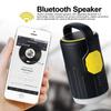 Camping Lantern Outdoor Lighting 10400 mAh Power Bank Bluetooth Speaker Yellow