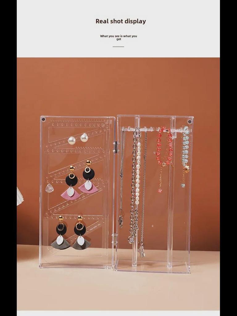 Akrilik Toz Geçirmez Kolye Saklama ve Sergileme Standı