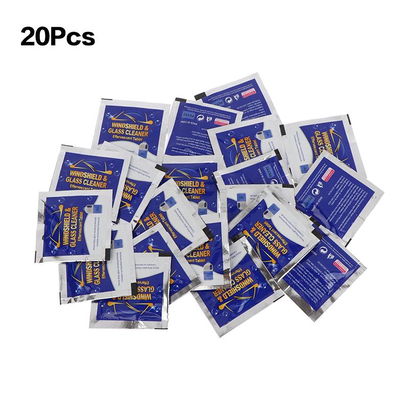 

20 шт. Автомобильный стеклоочиститель тонкой очистки для стекол, твердый автомобильный стеклоочиститель, очиститель стекол для любого стекла или окна, автомобильные аксессуары A1