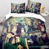 Nowy zestaw pościeli Fairy Tail Japońskie anime Chłopcy Dziewczęta Prezent Wystrój sypialni Pojedynczy Podwójny Pełny Rozmiar Queen Tekstylia domowe Dropshipping