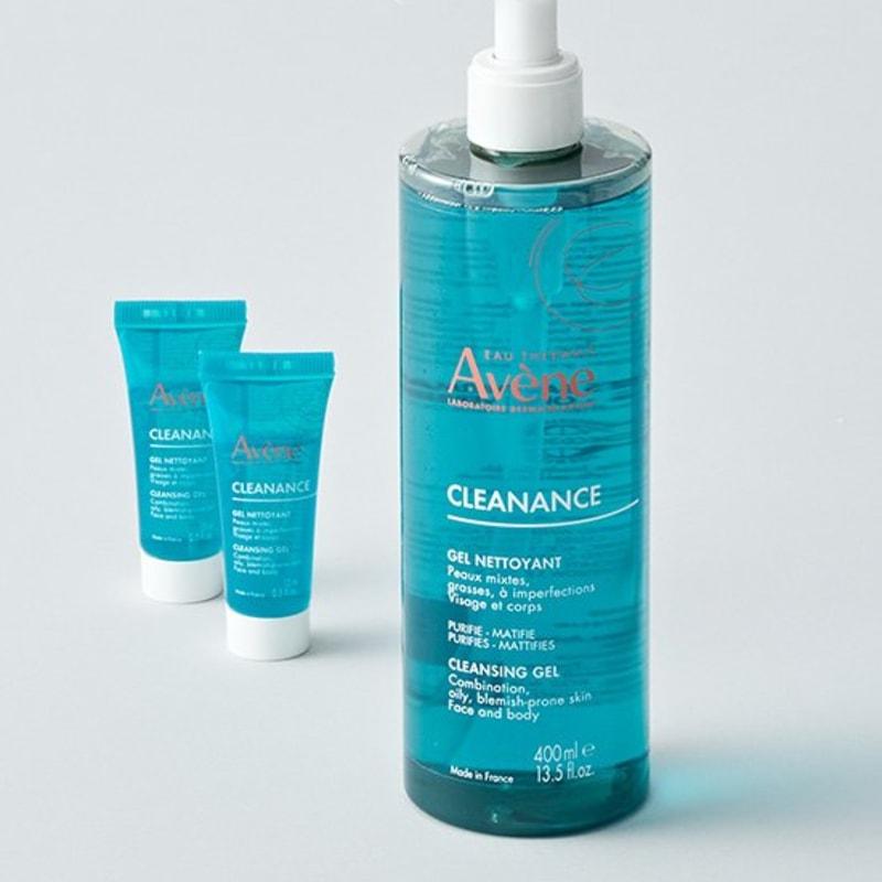 [Avene] Cleanance Cleansing Gel 400mL Giveaway (400mL+15mL*2)