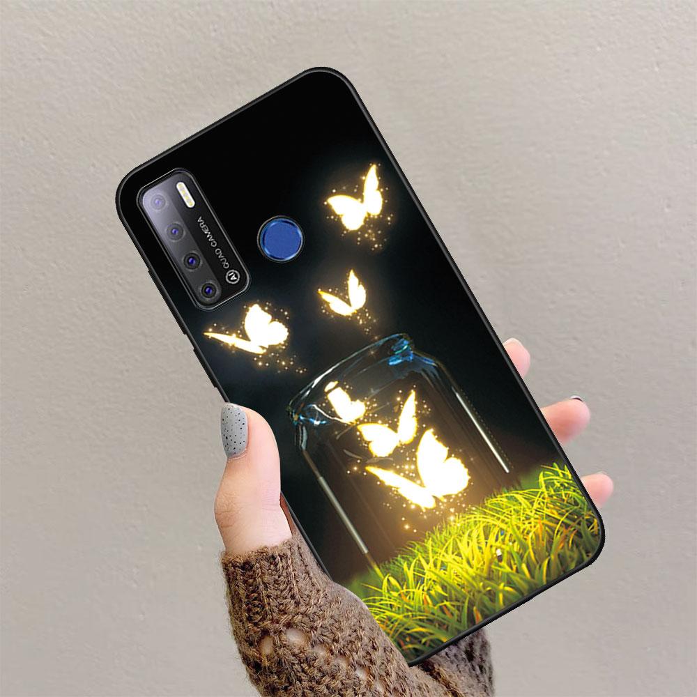 For Tecno Pouvoir 4 Case Soft Silicon Phone Cover For Pouvoir 4 Case For For Tecno Pouvoir 4 Cover Coque Bumper Fashion Cute