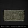Two-Color Jacquard Tea Mat - Handmade Plant-Dyed Coaster, Retro Style Fabric Tea Coaster
