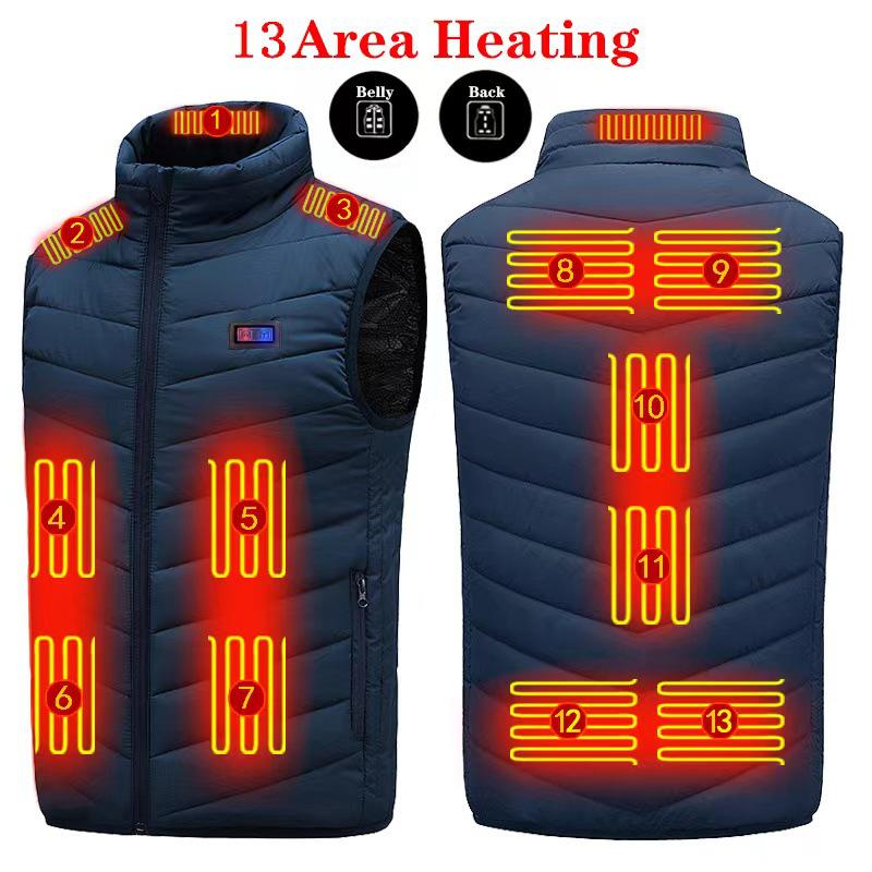 

Smart USB Charging Heated Vest for Men and Women – Cotton Shoulder Heating Jacket 4XL (As 6XL)