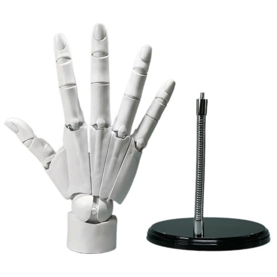 

Бионический палец Гибкая модель правой руки для демонстрации эскизов и живописи Реалистичный манекен руки художника Фигурка Подарок для любителей искусства Right Hand