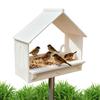 Multi-functional Window Hummingbird Bird Feeder Decorative Hanger Transparent Back Bird House Feeder For Squirrel Garden