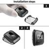 [8-Pack] Screen Protector Case Compatible with Fitbit Versa Cover,All-Around Soft TPU Plated Cover Ultra Slim Scratch-Proof Bumper Shell Accessories