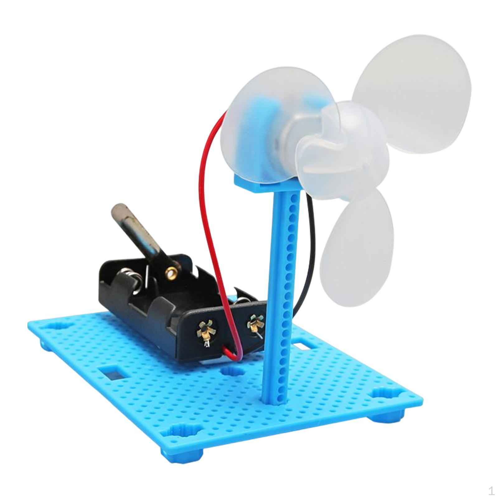 

DIY Fan Motor Model Toy Wind Power Generator Engineering Experiments Learning Handmade Science