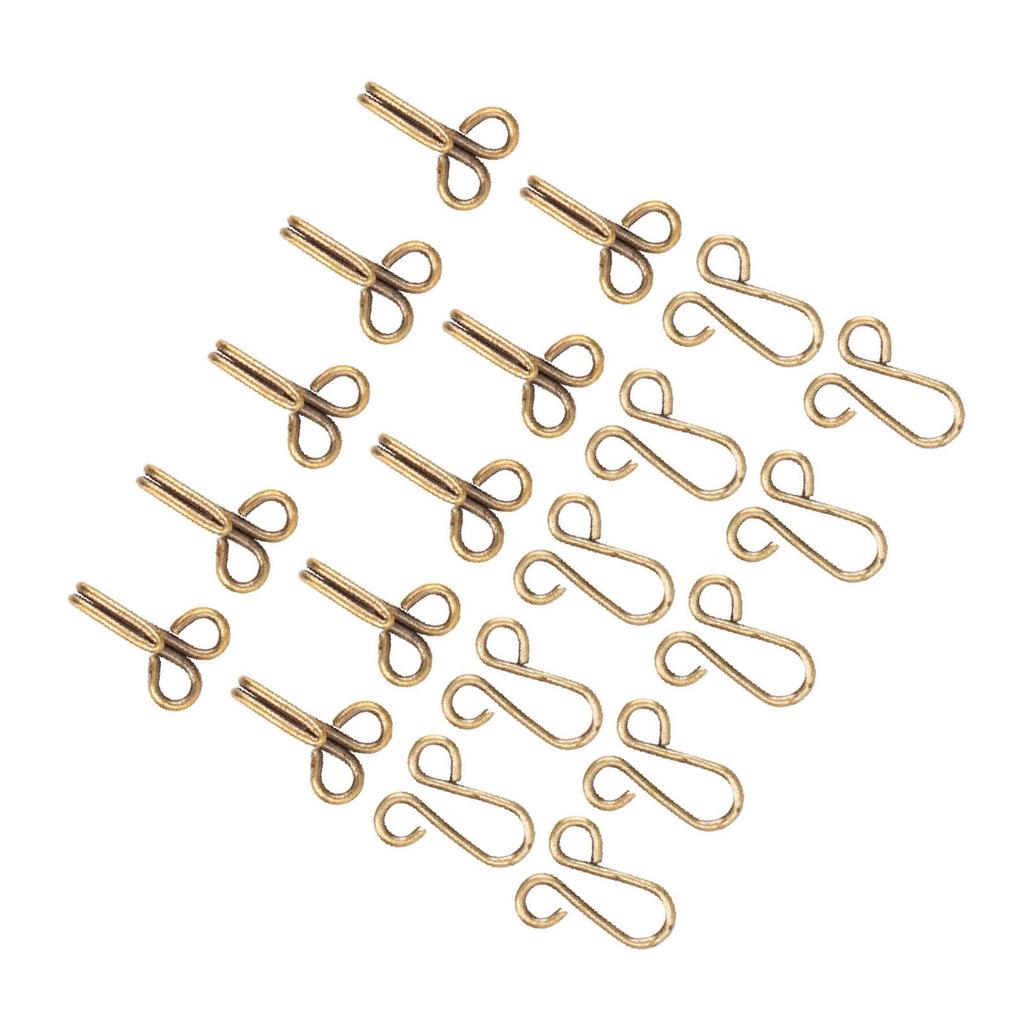 10 Pcs Fur Coat Hook Fasteners Sew for Over Coat Underwear