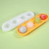 Ice Tray Silica Gel Ice Ball 4-Hole Circular Ice Cube Ice Tray Mold Household Ice Maker