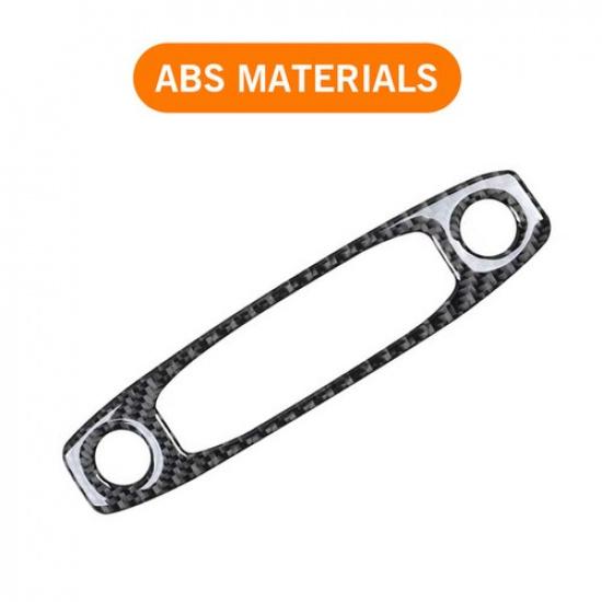 Carbon Fiber Front Reading Light Panel Cover Trim For Tesla Model 3 Y 2017-