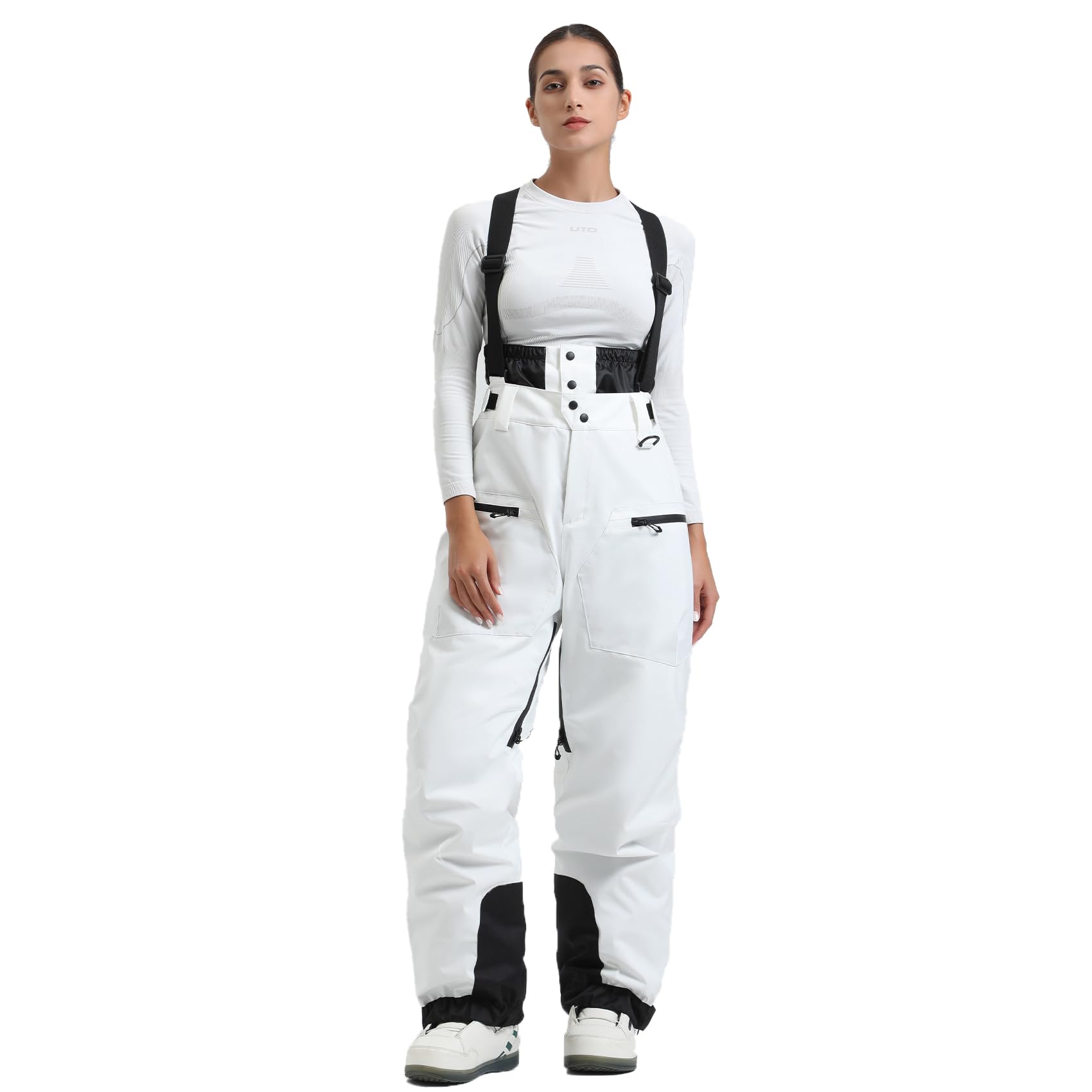 

Лыжи Сноуборд Лыжи Водостойкие к Водонепроницаемым Снежным Штанам для Мужчин и Брюки для Холодной Погоды с Подтяжками [koobla] Штаны, Штаны, Одежда, 15 000 мм,