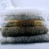 Natural Rabbit Fur Pieces for DIY Crafts and Knee Pads