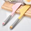 Butter Spatula Silicone Cake Spatula with Ergonomic Handle Flexible Blade Heat-Resistant Baking Tool for Spreading Scraping Leveling