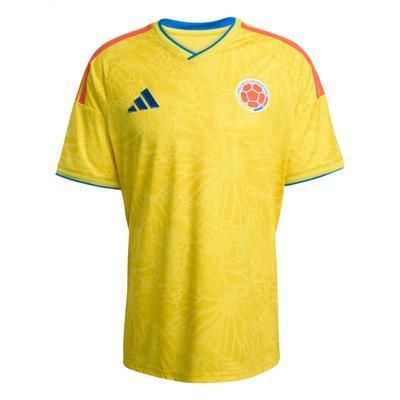 adidas Colombia 2026 World Cup Home Fan Jersey Men Yellow JL6972