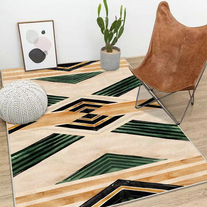 nordic Geometric rugs Living room Decoration bedroom Deluxe anti slip floor mats Large area carpet Lounge Rug carpet dining room 60x90cm