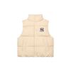 New MLB Down Jacket Unisex Light Sand Brown 3ADVV0136-50SAL