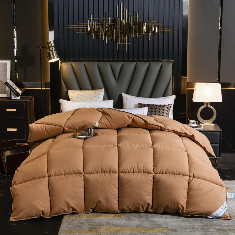4lbs Quilted Comforter Reversible Fluffy Warm Bed Quilt For Autumn Winter Bedroom Bedding