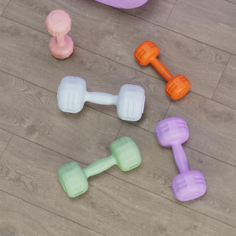 Home Dumbbell Exercise Handle Weightlifting Rubber Bag Tire Shaped Equipment Gym