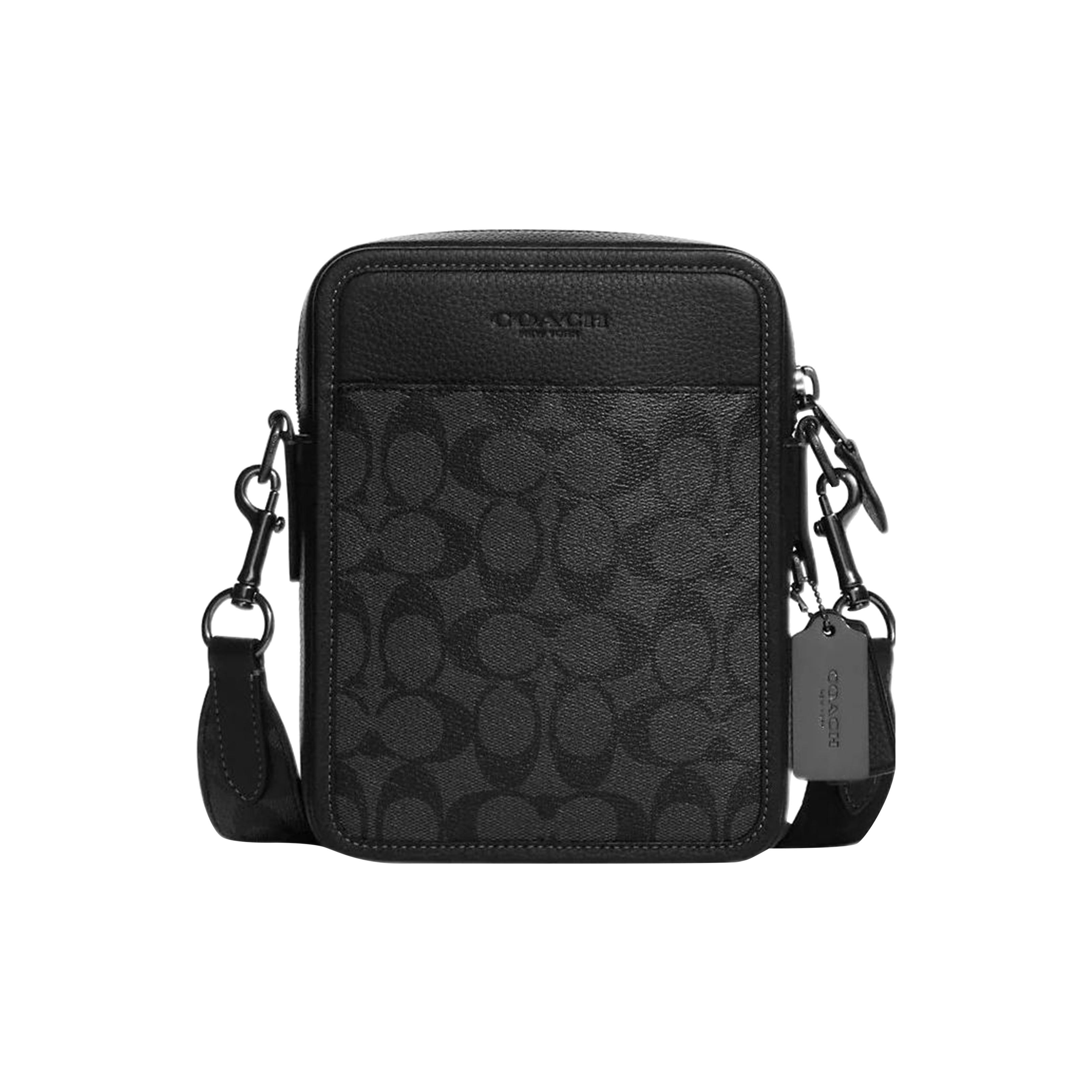 

Сумка Coach Sullivan 17 Класичний принт Monogram Застібка-блискавка Багатофункціональна кишеня Шкіра pebble Покритий канвас Сумка через плече Маленька CC009-QBMI5 Gift Box Sets (Basic Set+Black Box)