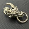 Brass Zodiac Dragon Statue Retro Animal Crafts Luck Success Feng Shui Ornament Home Decor Hanging Accessories
