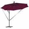 Sun Umbrella Burgundy Red 294 X 294 X 248 Cm