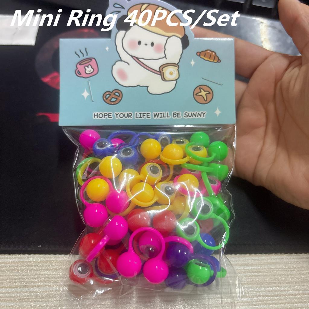 Komik Titreyen Göz Küresi Parmak Kuklası Plastik Yüzükler Çocuklar İçin Parti Hediyelikleri Şakalar Oyunlar hediyeler doğum günü dekorasyonu