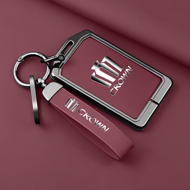 Crown Card Key Cover: Metal Accessories & Keychain for 12/13/14 Gen