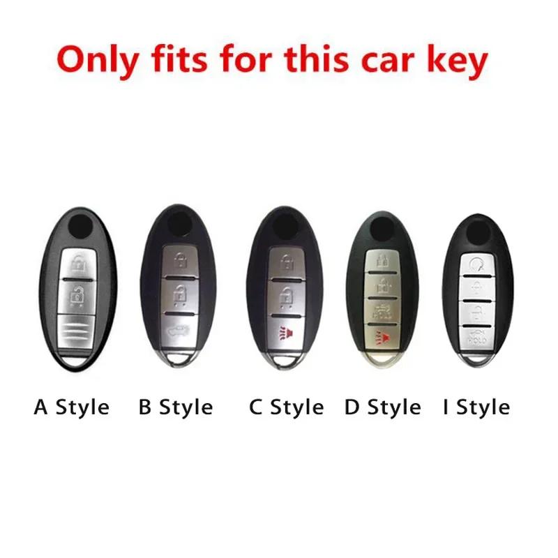ACY1 For Nissan Qashqai X-Trail T32 T31 Juke J10 J11 Kicks Tiida Pathfinder Note Zinc Alloy Car Remote Key Case Cover Shell Holder