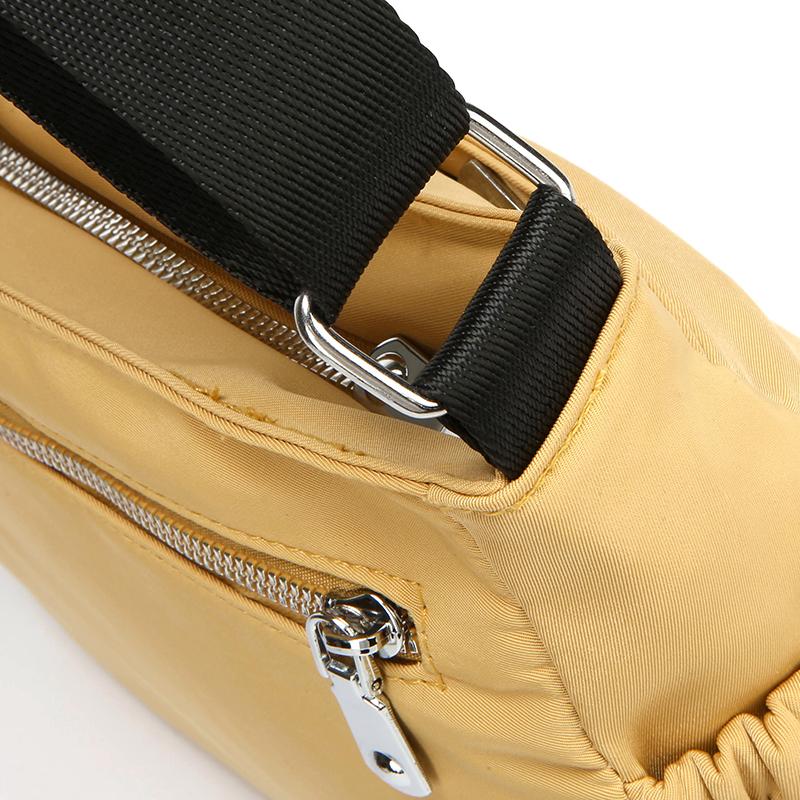 Einfarbige Damen Umhängetasche mit großem Fassungsvermögen und mehreren Fächern, leichte Pendler-Schultertasche, Mamatasche