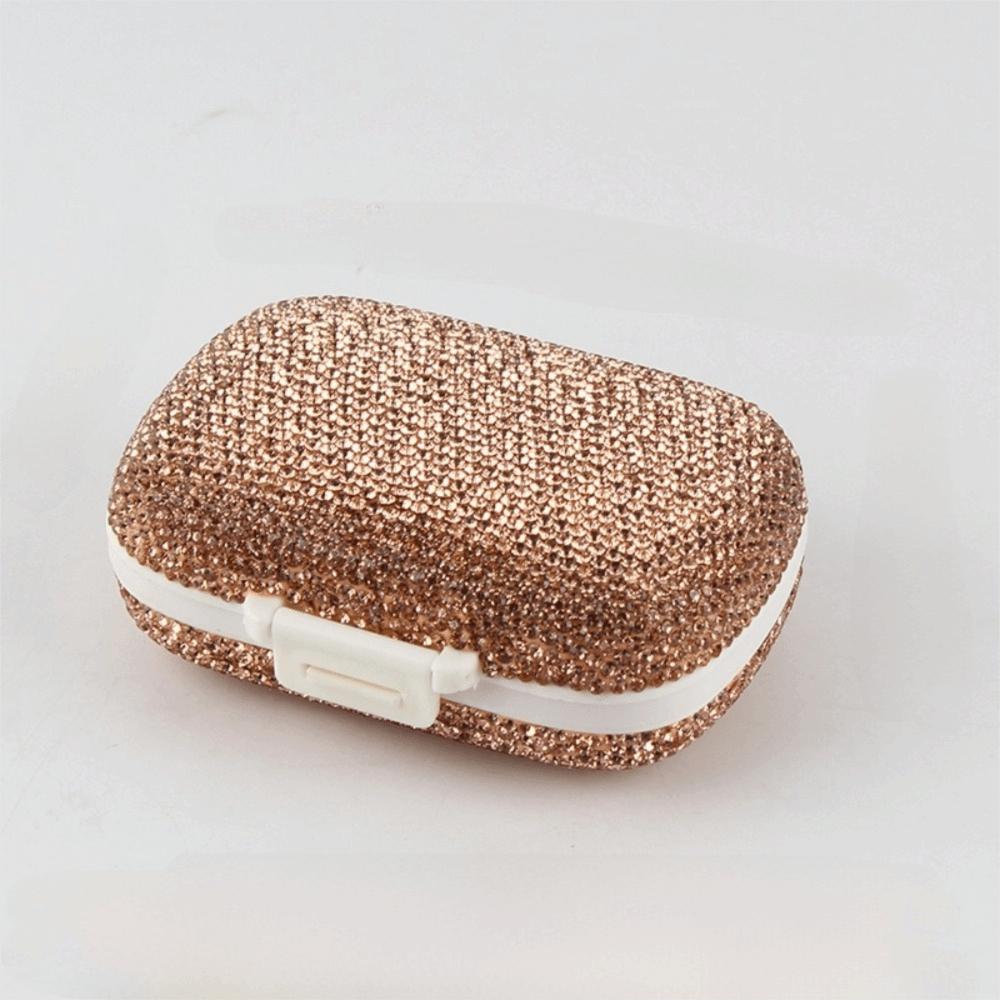 New Portable Pill Case Multi-function with 8 Compartments Pill Organizer Waterproof Medicine Dispenser
