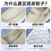 Cloth Shoes Men's Soft Soles Are Breathable and Not Tired, Summer Casual Shoes Embroidery One-pedal Tooling Shoes Men