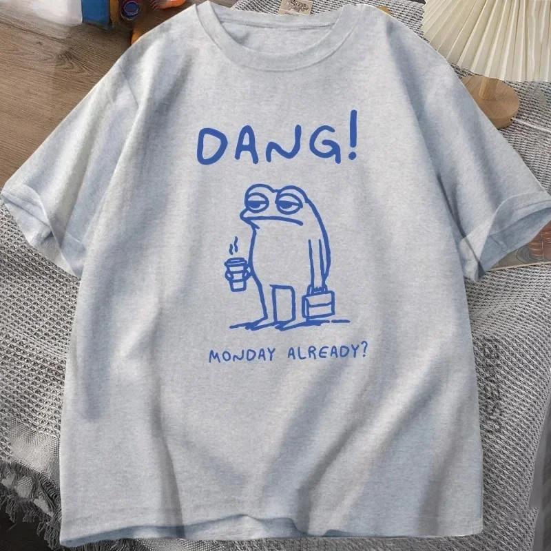 feUnisexine T-shirt I Love Frog funny t-shirt with frog print Unisex clothes Dang Monday andwomen s T-shirt S