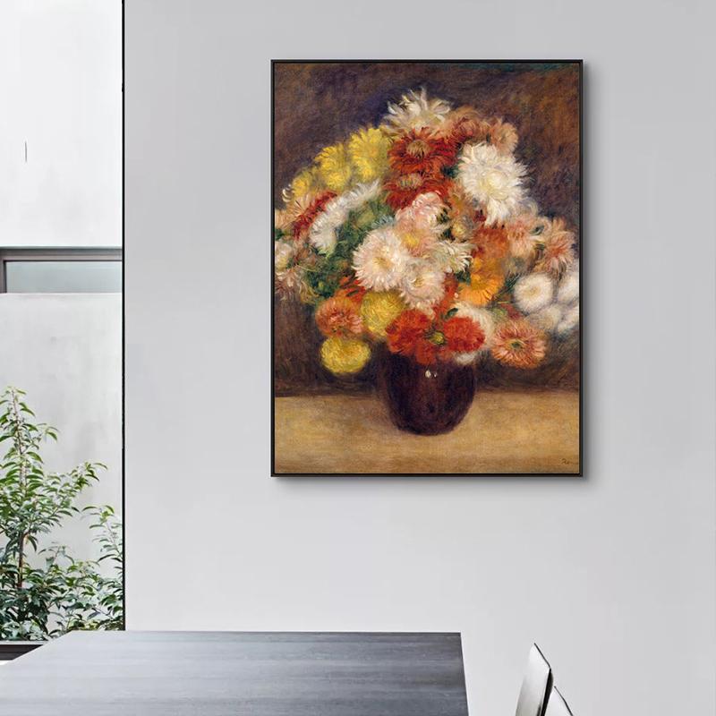 French Impressionist Auguste Renoir Artwork Poster Print Canvas Painting By the Seashore Wall Art For Gallery Home Room Decor