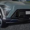 23-24 Hyundai KONA Front Fog Light Frame & Fuel Tank Cap Exterior Protection
