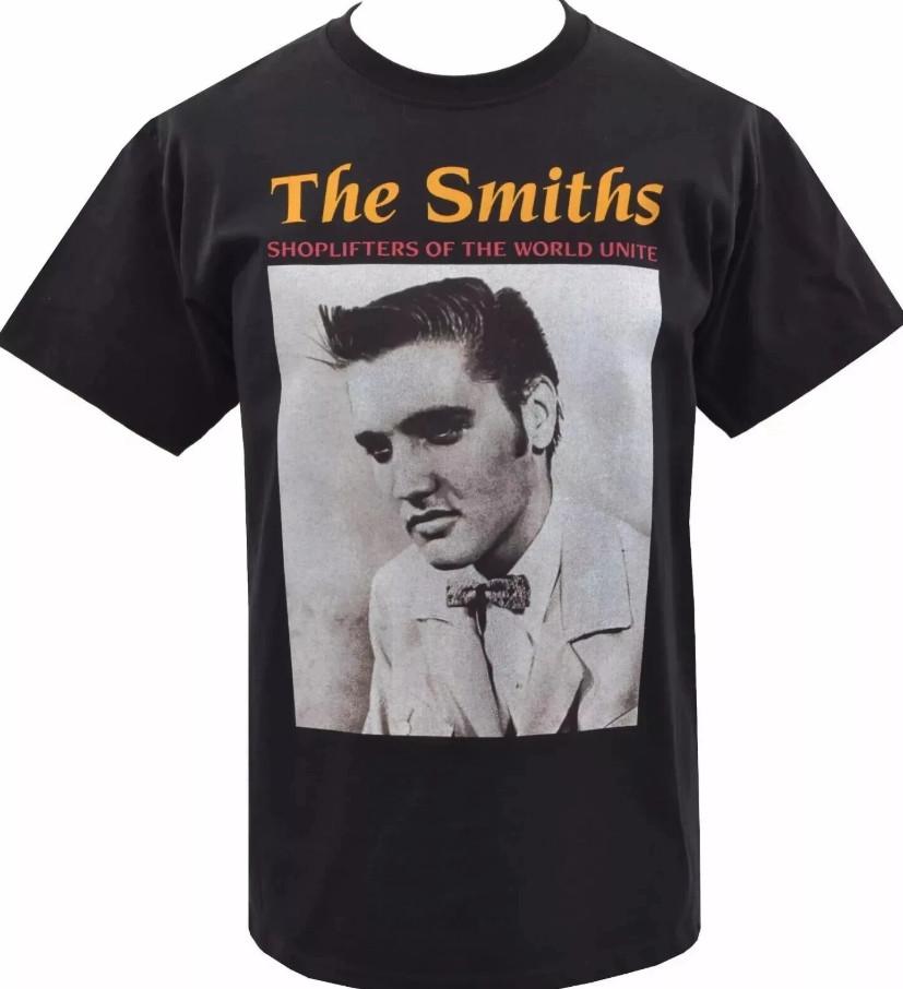 The Smiths Shoplifters Elvis Presley British Morrissey T-shirt, size S-4XL