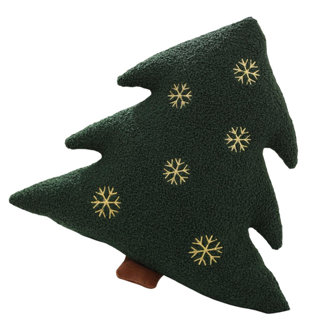 Christmas Gingerbread Man Plush Pillow Sofa Cushion Festive Home Decors Soft Stuffed Gingerbread Man Christmas Tree