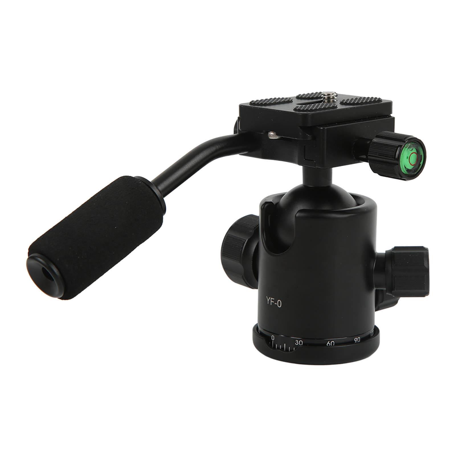 

Штативная головка с металлической ручкой, вращающаяся на 360 градусов, панорамная шаровая головка, 14-дюймовое винтовое крепление для