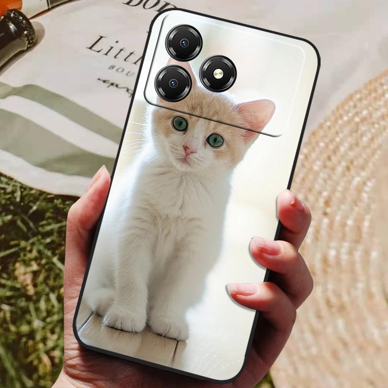 For ZTE Blade A36 4G Case Cover Funda Luxury TPU Shockproof Cartoon Silicone Phone Cover For ZTE Blade A36 A 36 Z2472 Coque