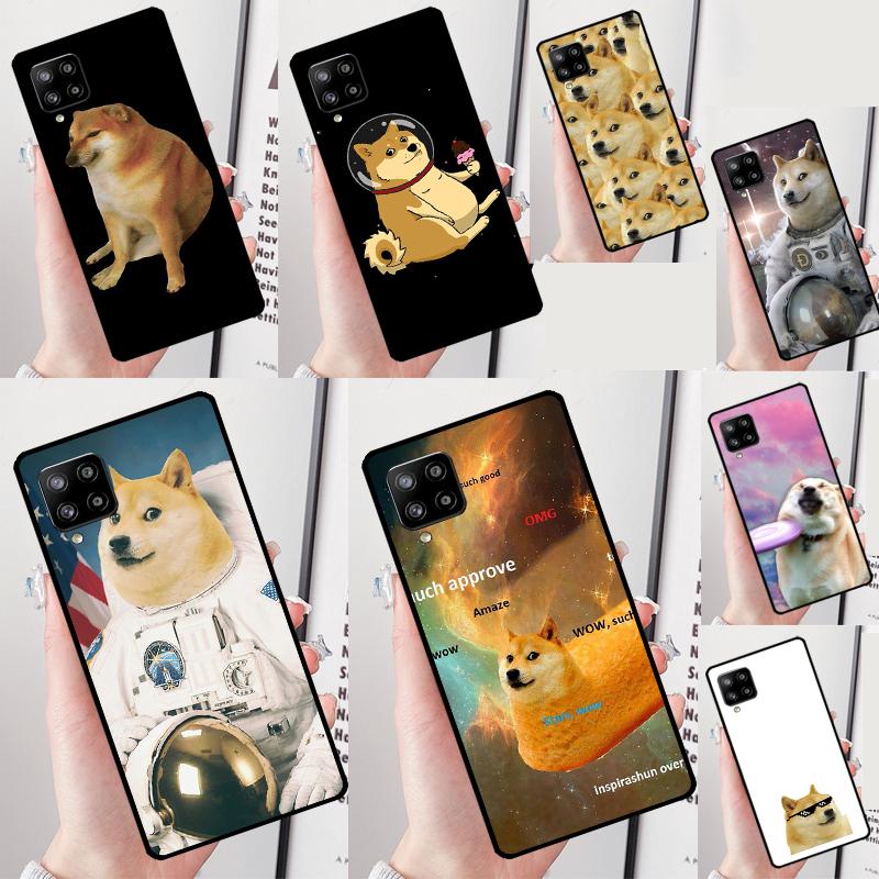 Doge Meme Kabosu For Samsung Galaxy A54 A34 A14 A26 A16 A22 A32 A52 A55 A35 A15 A53 A13 A05 A06 A36 A56 Case