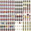 Caballeros medievales romanos antiguos, bloques de construcción, figuras, juguetes, minifiguras, muñecos humanoides, juguetes, regalos de cumpleaños.