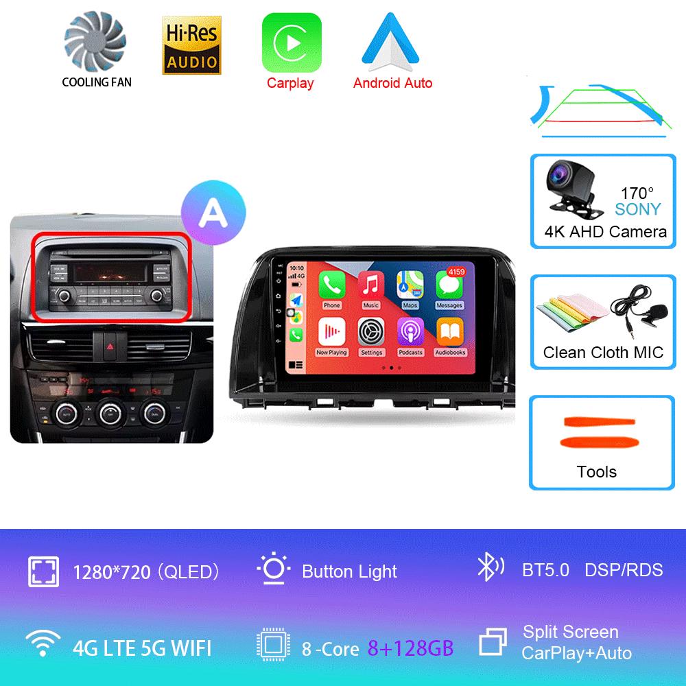 Android 14 Car Radio For Mazda CX5 CX-5 CX 5 2012 - 2015 Multimedia Video Player Navigation stereo GPS No 2din 2 din dvd