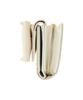 Maison De Fleur Ribbon Pearl Ivory Wallet, Women's,