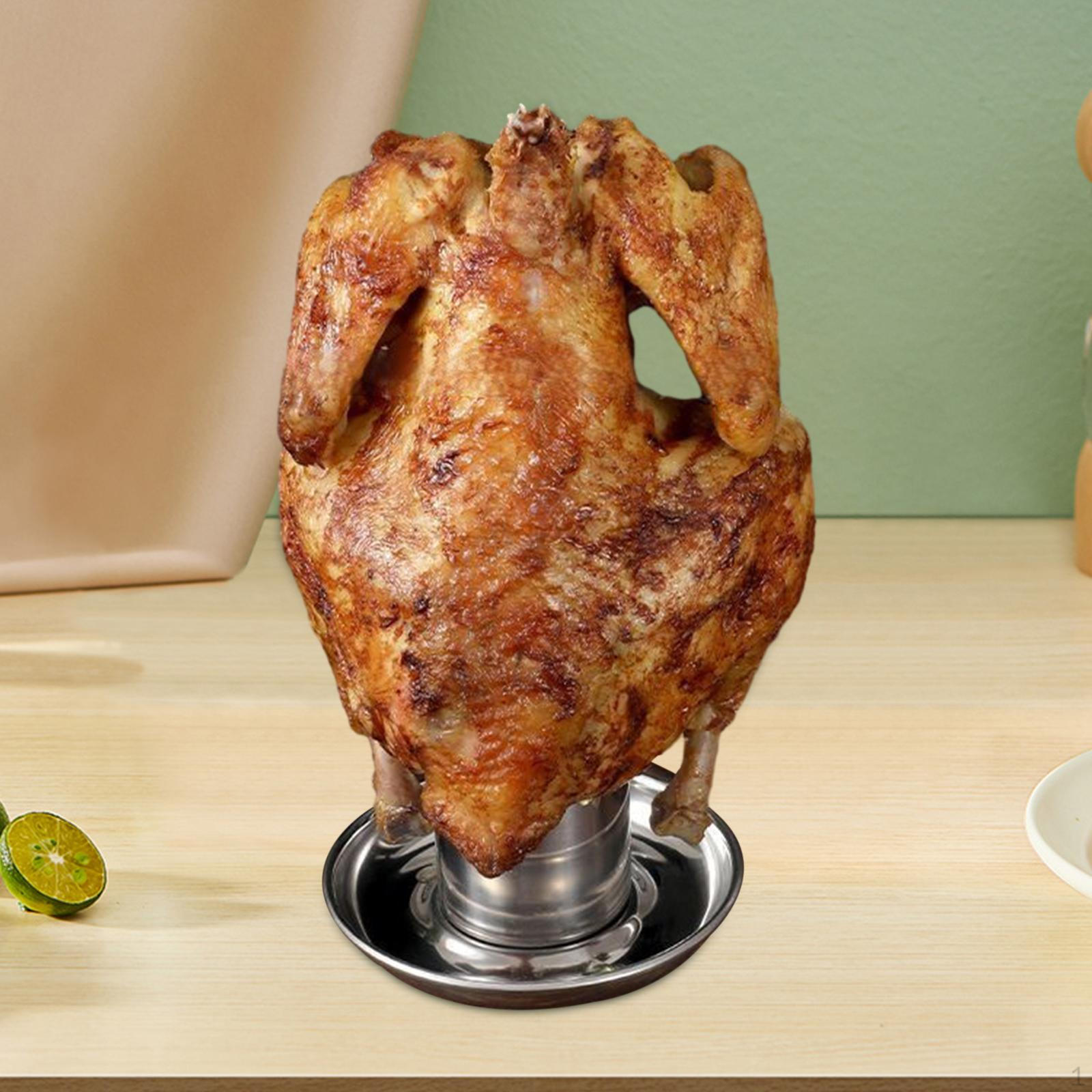 

Стойка для жарки пива, подставка для гриля для курицы, держатель для барбекю в помещении и на открытом воздухе Style A