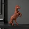 Trojan Horse Popcorn Container 3D Printed Standing Figurines Containers, Modern Desk Figure, Dual Use Snack And Decor Box Sculpture Bucket for