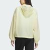 adidas MODERN TECH WOVEN Jacket Women's Powder Yellow/Metallic Silver JZ1656