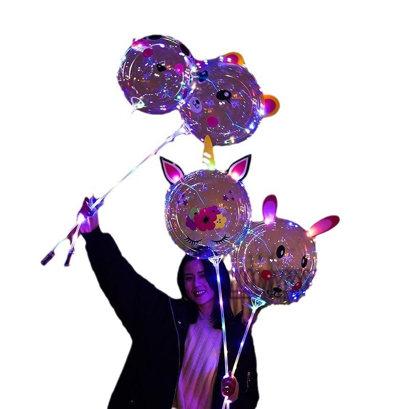 Cartoon Luminous Balloons with Lights - Popular Night Light for Kids